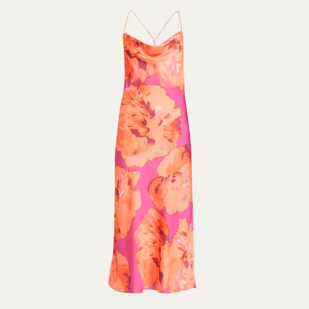 Ramy Brook Averi Watercolor Bloom Dress